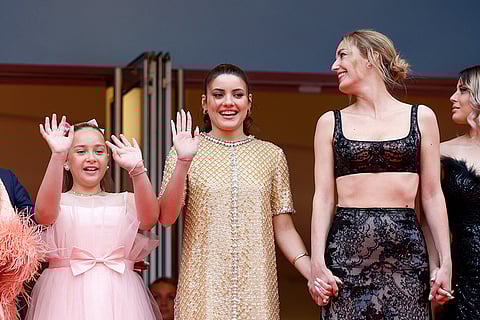 Ashley Romano, Malou Khebizi And Agathe Riedinger